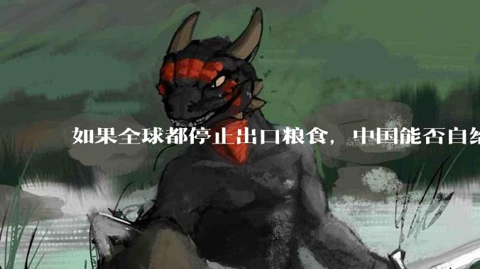 如果全球都停止出口粮食，中国能否自给自足？